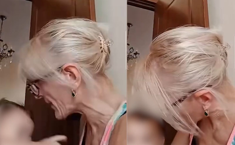 დაკავებულია ბებია, რომელმაც ქუთაისში ორ წლამდე ბავშვი tik-tok ლაივში სცემა (ვიდეო)