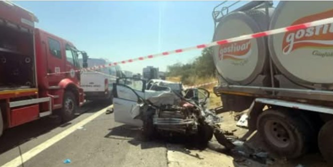 საშინელებაა მასშტაბური ავარია რომელიც ახლახანს მოხდა – შემთხვევას მსუბუქ ავტომობილში მყოფი ყველა ადამიანი ემსხვერპლა (ვიდეო)