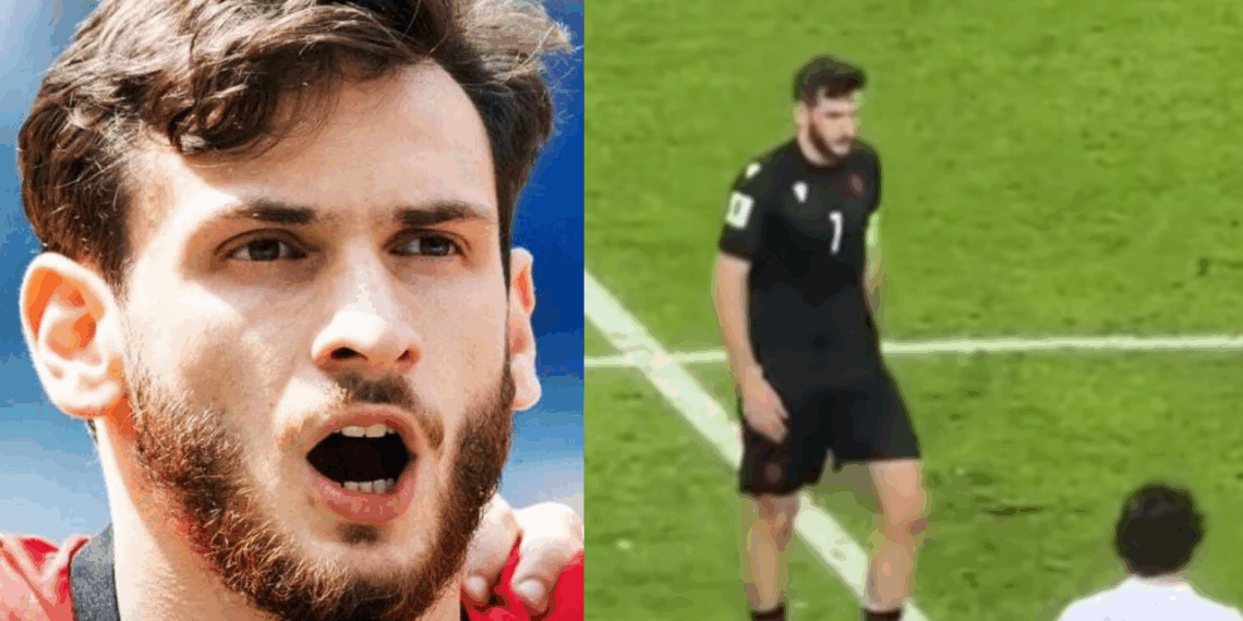 ხვიჩა კვარაცხელიას საქციელმა თურქეთთან მარცხის შემდეგ სოციალური ქსელი მოიცვა – რა გააკეთა ნაკრების კაპიტანმა? (ვიდეო)